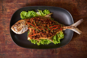 Evening Dinner Seafood At Kan Eang Restaurant