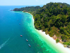 Full Day 4 Islands by Longtail Boat from Koh Lanta (LTC)