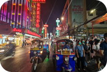 Evening Bangkok Walking Tour by Night and China Town (DSTH)